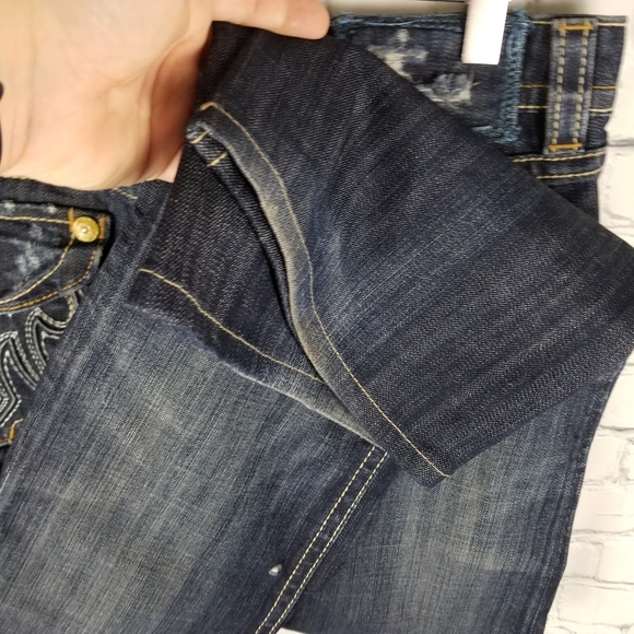 MEK DENIM | Oaxaca embroidered boot cut jeans - Picture 6 of 9